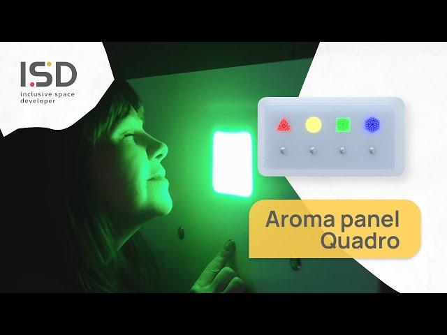Aroma panel Quadro by ISD | Inclusive space developer