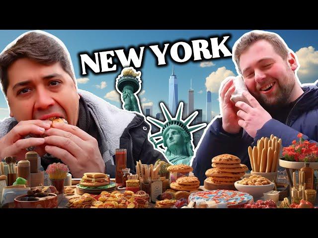 FOOD TOUR quer durch NEW YORK CITY ... (Die Reise beginnt)