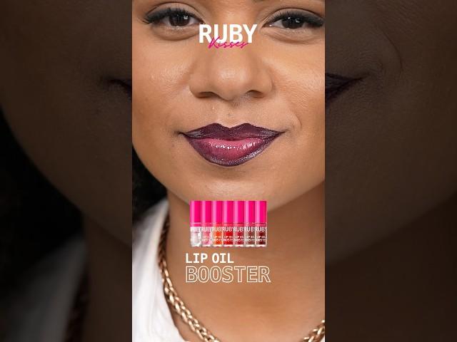 Ruby Kisses Glossy Lip Oil Booster | Ultimate Shine & Hydration #LipOilBooster #GlossyLips