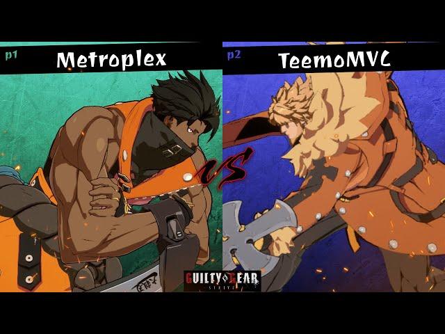 [Guilty Gear Strive]GGST Replay Metroplex(Chipp) vs TeemoMVC(Leo)