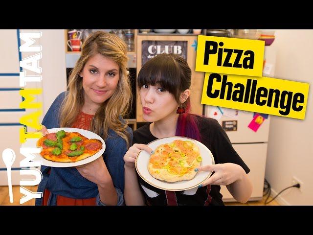 Pizza-Challenge // Wer hat den leckersten Belag? // #yumtamtam