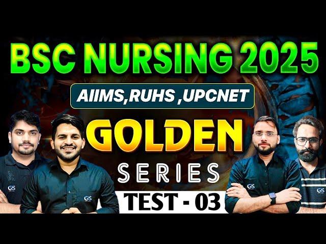 BSC NURSING EXAM 2025 COMPLETE PCB REVISION | PYQ QUESTIONS FOR BSC NURSING EXAM 2025 GOLDEN SERIES