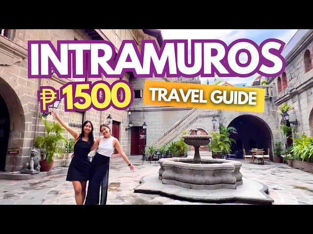 Intramuros 2024 Travel Guide: History, Museum, Food Tour • Old Manila Walled City Trip • Budget Vlog