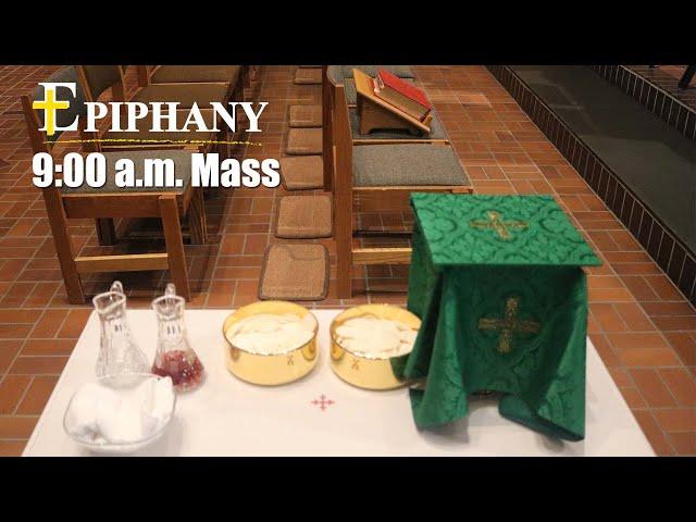 12-08-2024 Epiphany Live Stream Sunday 9:00 AM Mass