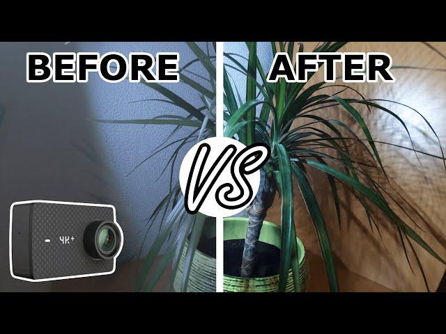 Yi 4k+ best settings - optimize your action camera xiaomi |  Yi 4k color grading + fix footage