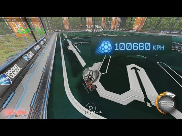 Fastest goal ever - 100,000 kph ground pinch [TAS]