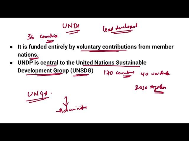 United Nations Development Programme - UNDP