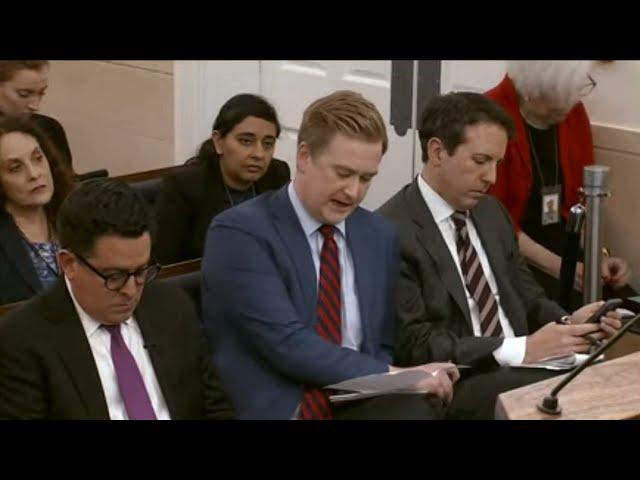 Peter Doocy, will Biden publicly address Laken Riley's murder at the State of the Union  Karine Jean