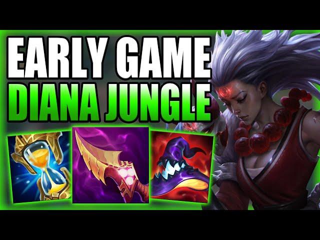 THIS IS HOW YOU CAN CARRY THE EARLY GAME WITH DIANA JUNGLE! - Gameplay Guide League of Legends