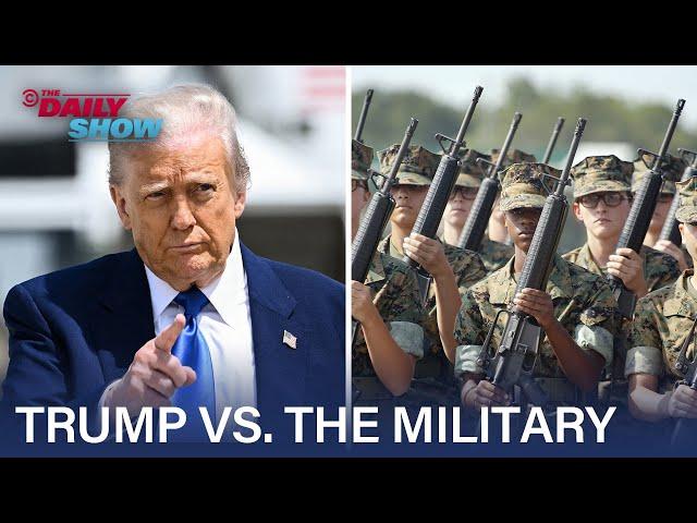 Trump Orders Ban on Trans Military & Plans Lavish Military Parade All in 5 Months | The Daily Show