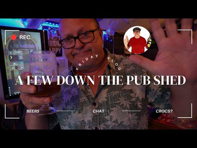 FRIDAY PUB SHED BEERS AND CHAT - NEW PERFECT DRAFT KEG