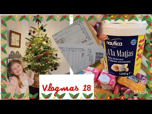 Ponad 1200zł za spożywkę...ostatnie zakupy przed Świętami #vlogmas2024