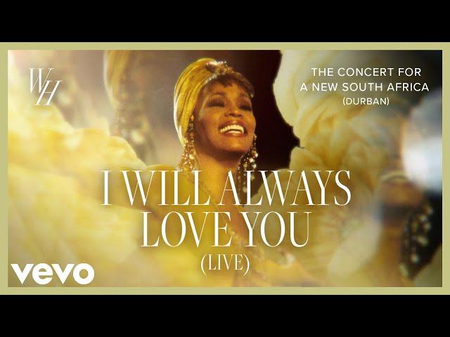 Whitney Houston - I Will Always Love You (The Concert for a New South Africa (Durban) - LIVE)