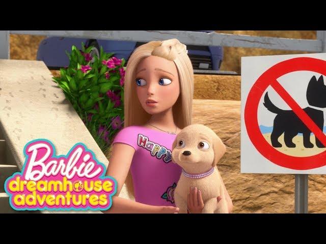 Los perros van a la playa | Barbie Dreamhouse Adventures | @BarbieenCastellano