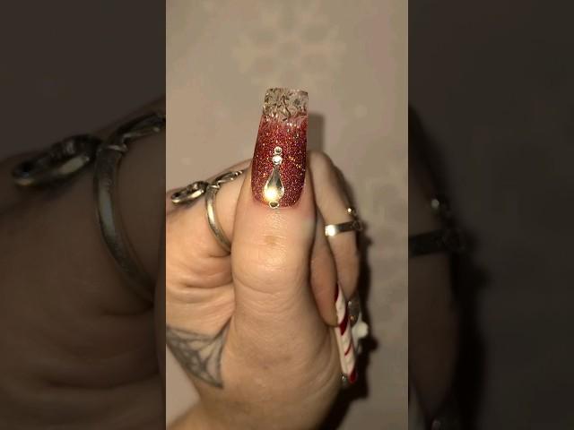 ️️️ #gelnails #nailart #christmasnails #viral #winternails #shorts #boocreamy #nails #diynails