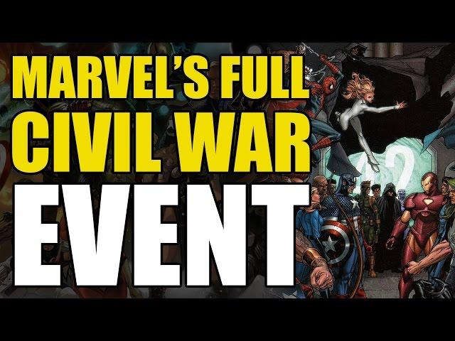 Marvel's Full Civil War Event