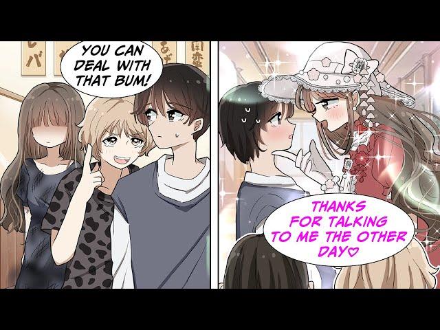 [Manga Dub] The 'UGLY DUCKLING' At The Mixer Was Actually A SECRET BILLIONAIRE...! [RomCom]