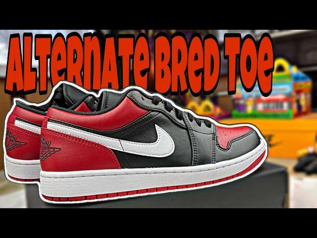 Jordan 1 Low Alternate Bred Toe