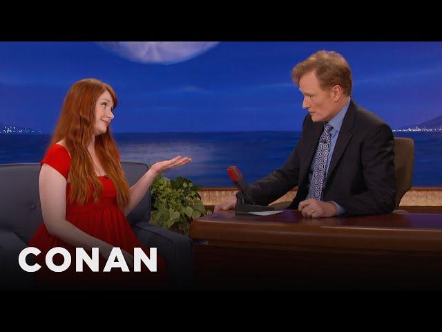 Bryce Dallas Howard Is A Proud Redhead | CONAN on TBS