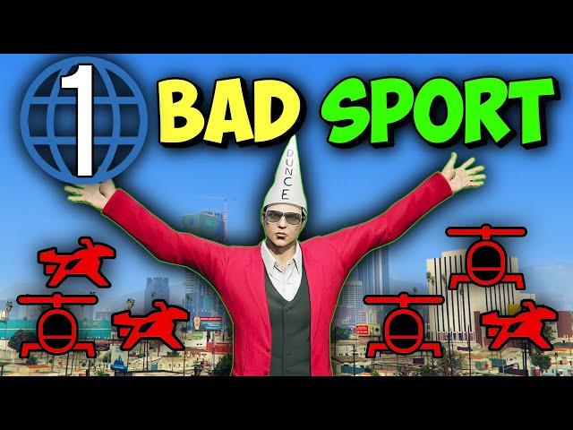 I Started as a Level 1 in a Bad Sport Lobby in GTA Online 2025