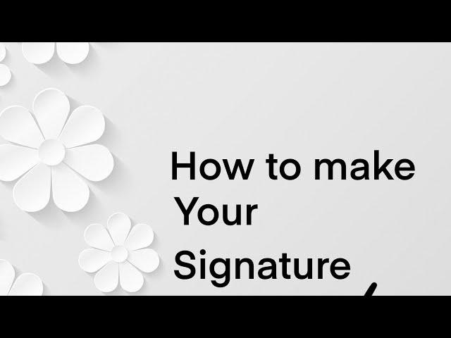 Comment box signatures