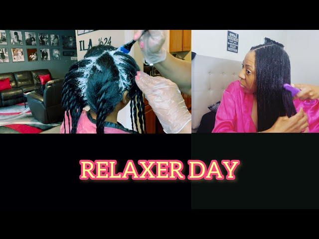 UPDATED RELAXER ROUTINE| RELAXER DAY