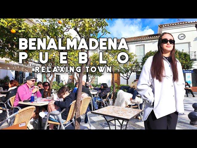 Benalmadena Pueblo Spain Relaxing Town December 2024 Update Costa del Sol | Málaga [4K]