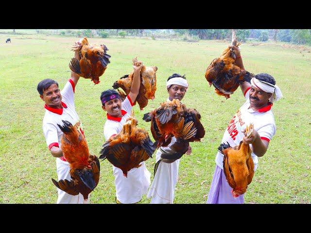 Red Country Chicken Curry | Village Style Cooking Deshi Murgi Recipe | villfood Kitchen