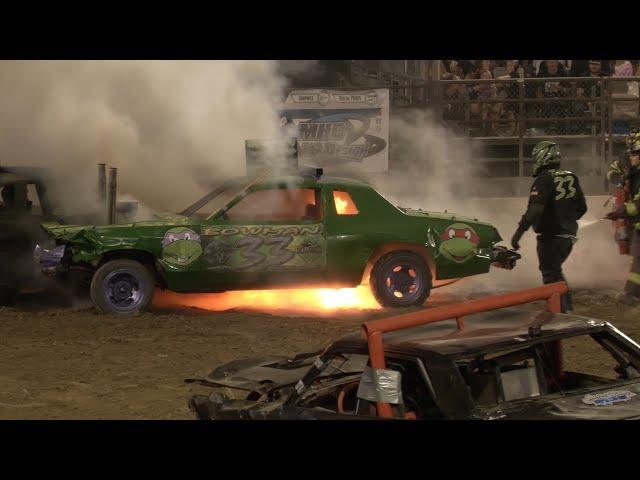 Demolition Derby | Utah County Fair 2024