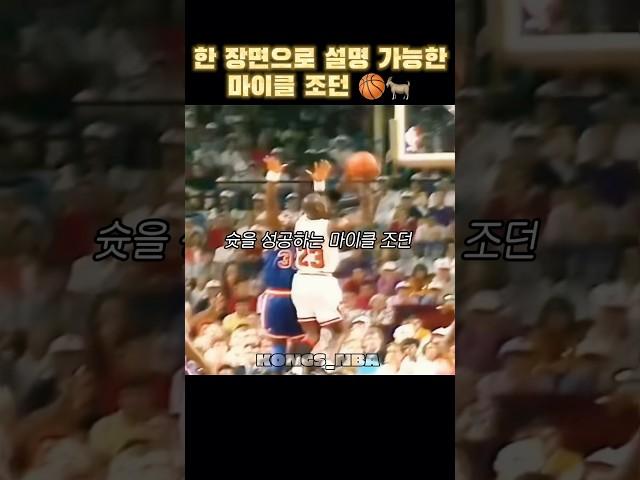 한장면으로 설명 가능한 마이클 조던 