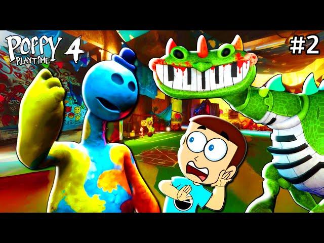 Poppy Playtime Chapter 4 - Pianosaurus  #2 | Shiva and kanzo Gameplay