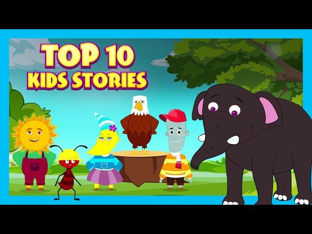 Top 10 Kids Stories | Bedtime Stories | Tia & Tofu | T-Series Kids Hut