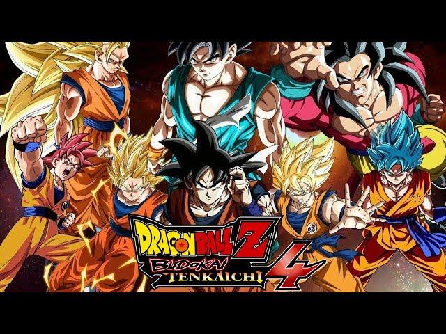 DRAGON BALL Z BUDOKAI TENKAICHI 4 All Cutscenes (Full Game Movie) 1080p 60FPS HD