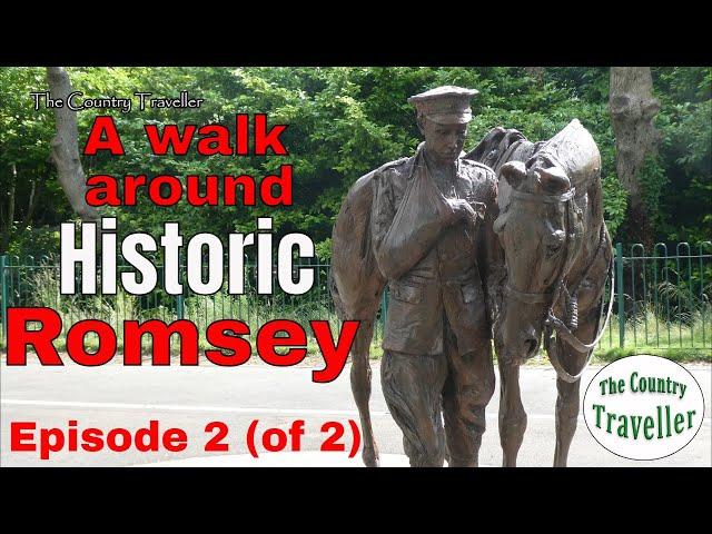 A narrated walk around Historic Romsey 2025 - Episode 2 #Englishhistoricwalks