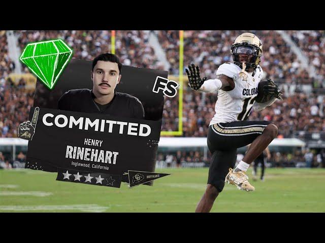 EASIEST 5 & 4 STAR RECRUITING METHOD in COLLEGE FOOTBALL 25!!