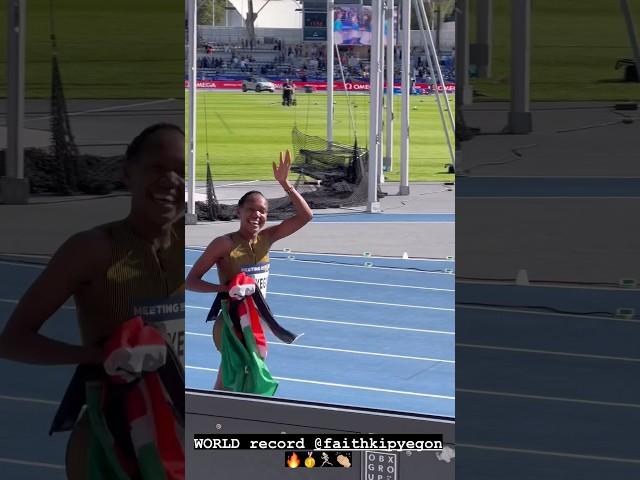 Faith Kipyegon 1500m World Record Today: this is After Breaking the Record