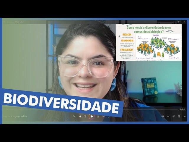 BIODIVERSIDADE conceitos principais: Níveis e contexto  - BIOLOGIA PARA CONCURSOS
