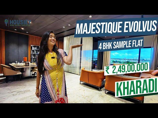 Majestique Evolvus Kharadi | 4 BHK Sample Flat Tour | Majestique Landmarks Kharadi