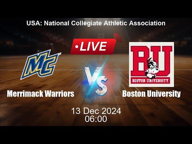  LIVE: Merrimack Warriors vs Boston University - Live Basketball Score