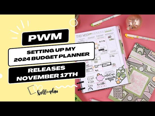 Plan with Me- Setting Up My Budget Planner for January