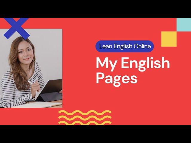 My English Pages - Learn English Online