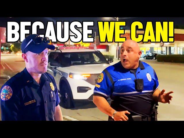 Cop Arrests Two People Just Because He Wanted To