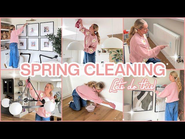 Spring Clean with Me  Deep Cleaning Motivation + Spring Cleaning Checklist | Emily Norris