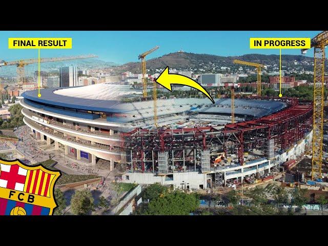 NEW Camp Nou Update (August 3, 2024)