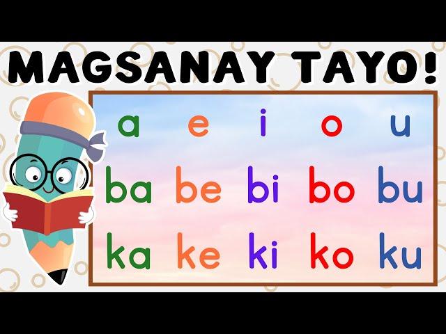 Unang Hakbang sa Pagbasa | ABAKADA | Kinder, Grade 1 |  Teaching Mama