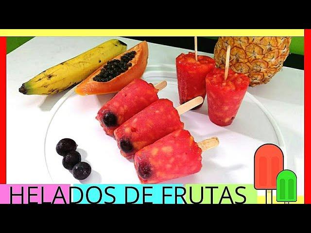 DELICIOSOS HELADOS CASEROS DE FRUTAS - HELADOS DE FRUTA NATURAL/también hacemos helados de maní,uva