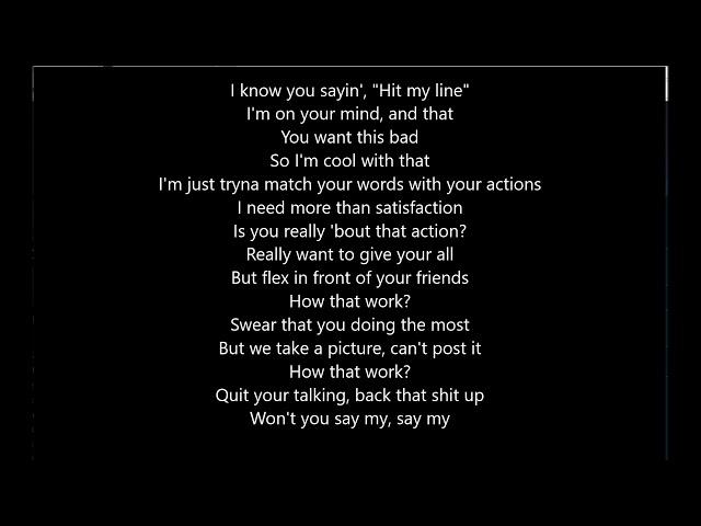 Summer Walker ft Bryson Tiller - Playing Games (Lyrics)