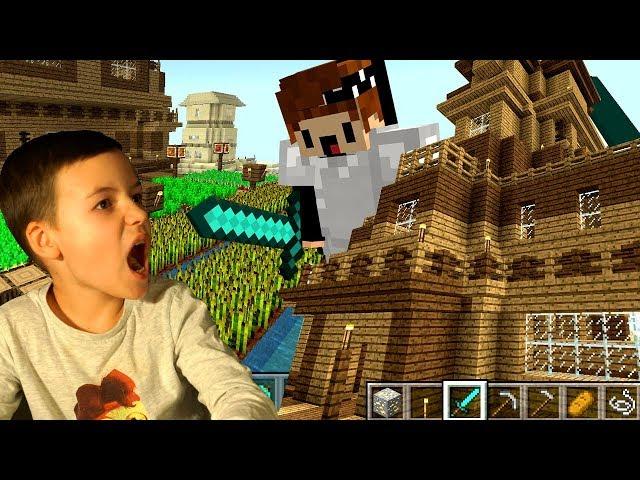 My City in Minecraft - KokaPlay Survival with Father