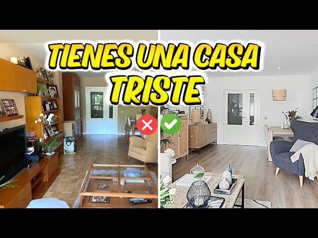 10 COSAS que te HACEN INFELIZ en TU CASA y sus SOLUCIONES / INTERIORISMO