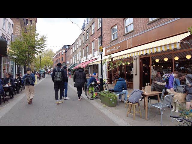 Walking around Clerkenwell, Exmouth Market, Rosebery Avenue, St John Street, London Walking Tour 4K